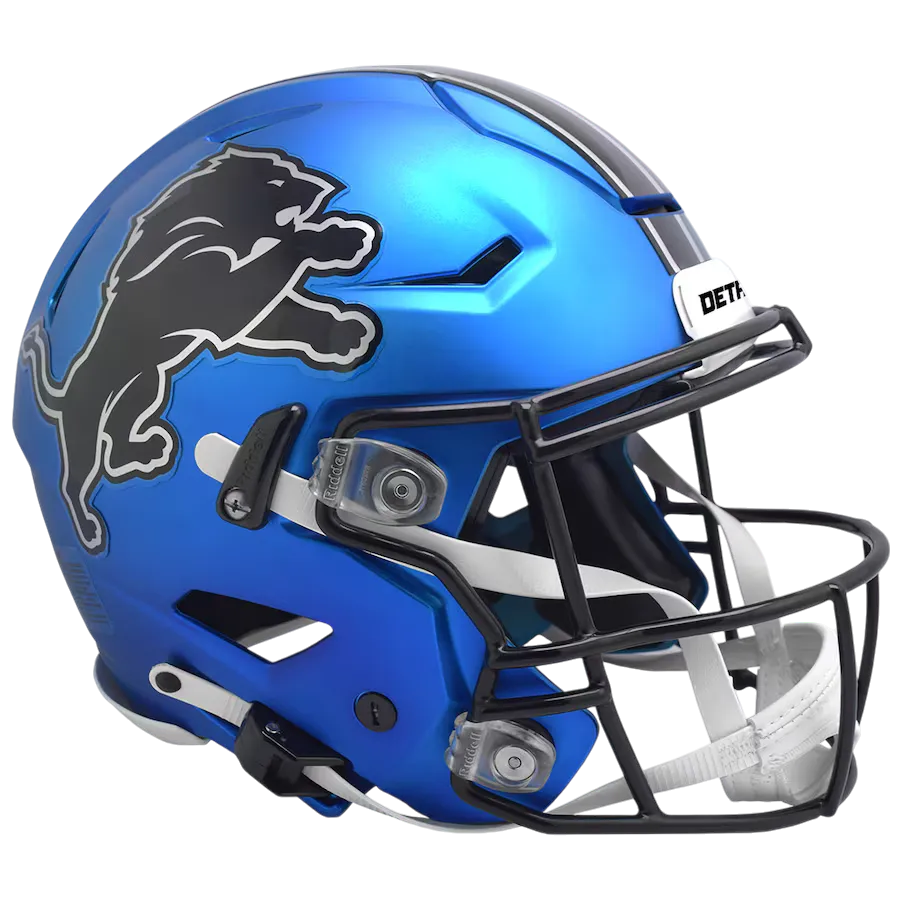 Detroit Lions #1 Riddell 2024 On-Field Alternate Speed Flex Auth